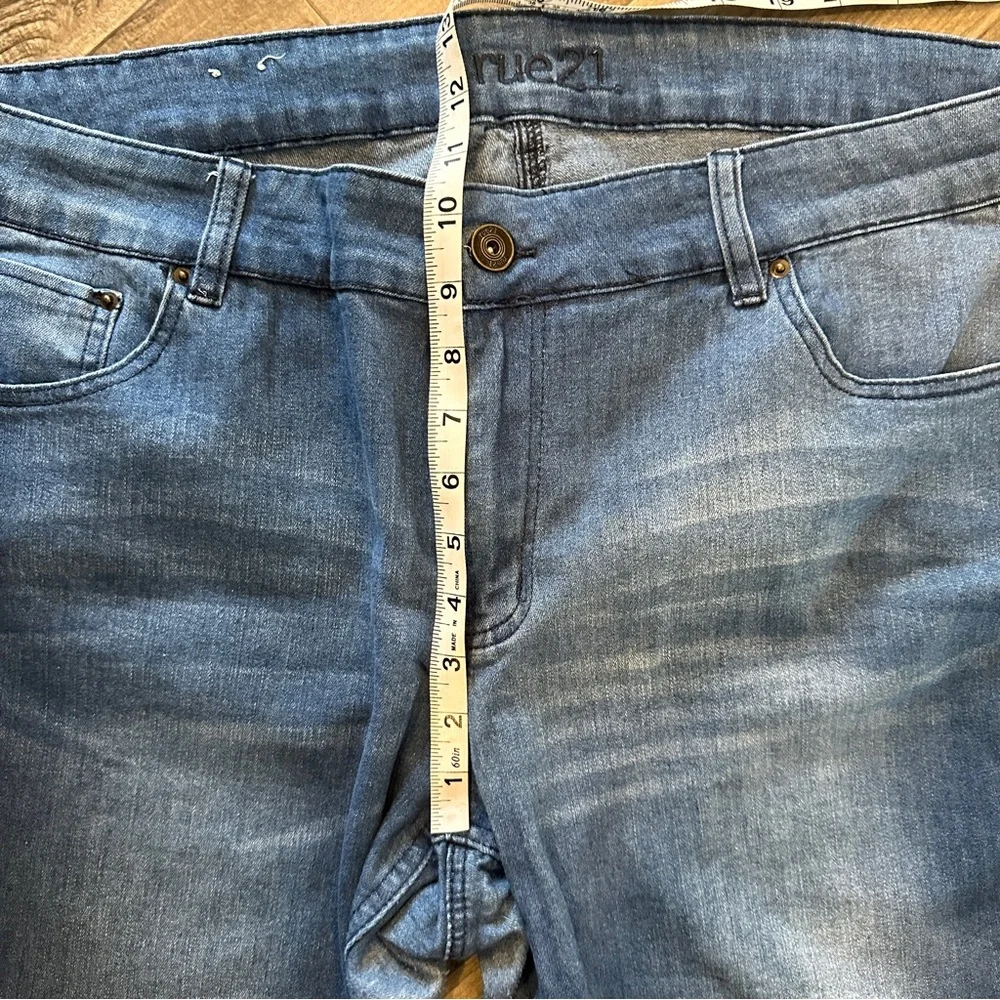 Rue 21 mid rise jeggings size 20R - Picture 4 of 9